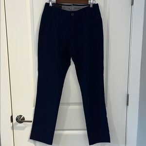 Under Armour Men's Dark Blue Straight Leg Golf Pants